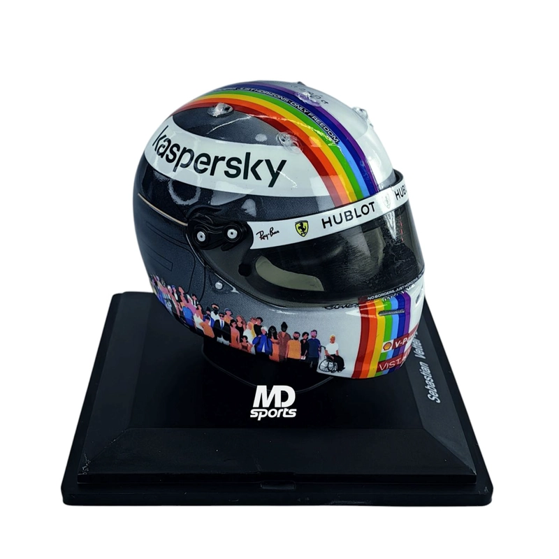 CASCO FORMULA 1 SEBASTIAN VETTEL FERRARI 2020 GP TURQUIA SPARK 1:5 - 2