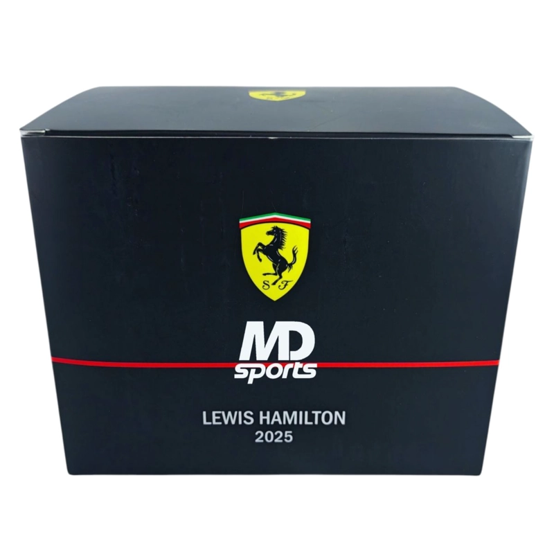 CASCO FORMULA 1 LEWIS HAMILTON FERRARI 2025 BELL ESCALA 1:2 - 4