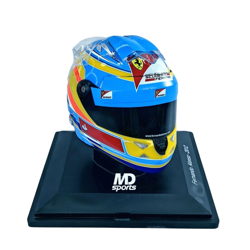 CASCO FORMULA 1 FERNANDO ALONSO FERRARI 2012 SPARK 1:5 - 2
