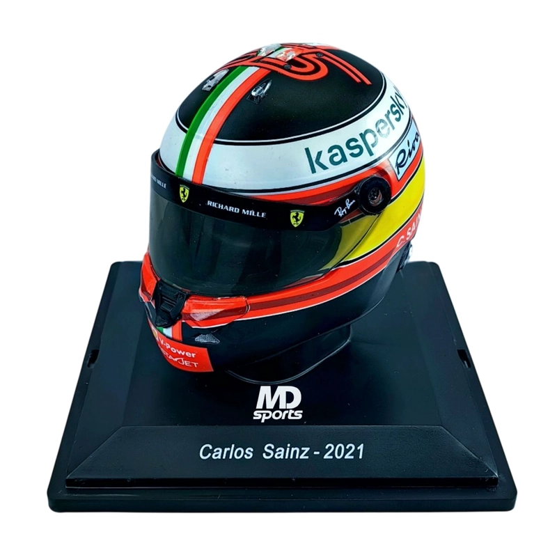CASCO FORMULA 1 CARLOS SAINZ FERRARI GP MONZA 2021 SPARK 1:5 - 1
