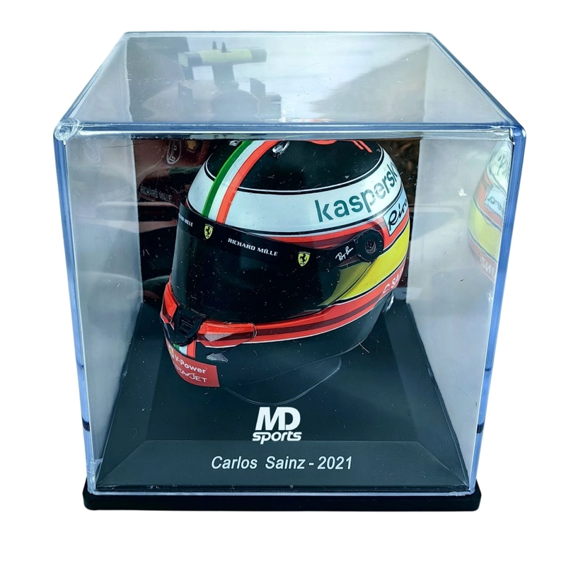 CASCO FORMULA 1 CARLOS SAINZ FERRARI GP MONZA 2021 SPARK 1:5 - 4