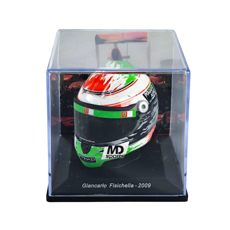 CASCO FORMULA 1 GIANCARLO FISICHELLA FERRARI 2009 SPARK 1:5 - 2