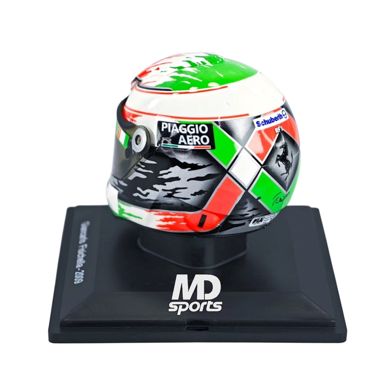 CASCO FORMULA 1 GIANCARLO FISICHELLA FERRARI 2009 SPARK 1:5 - 4