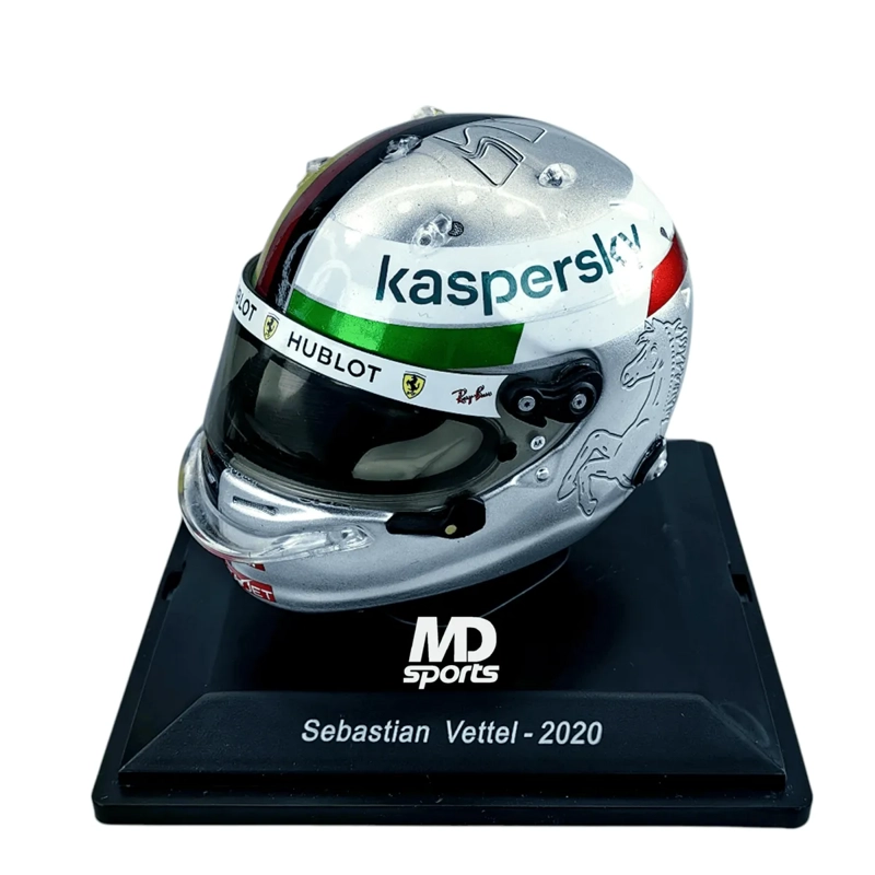 CASCO FORMULA 1 SEBASTIAN VETTEL FERRARI 2020 GP MONZA SPARK 1:5 - 1