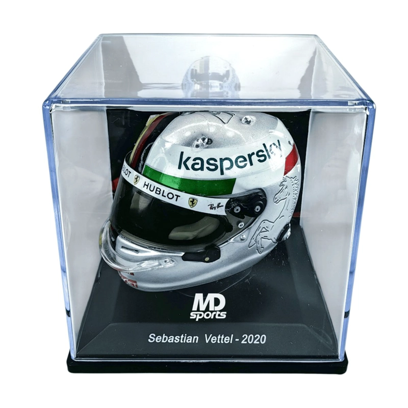 CASCO FORMULA 1 SEBASTIAN VETTEL FERRARI 2020 GP MONZA SPARK 1:5 - 2