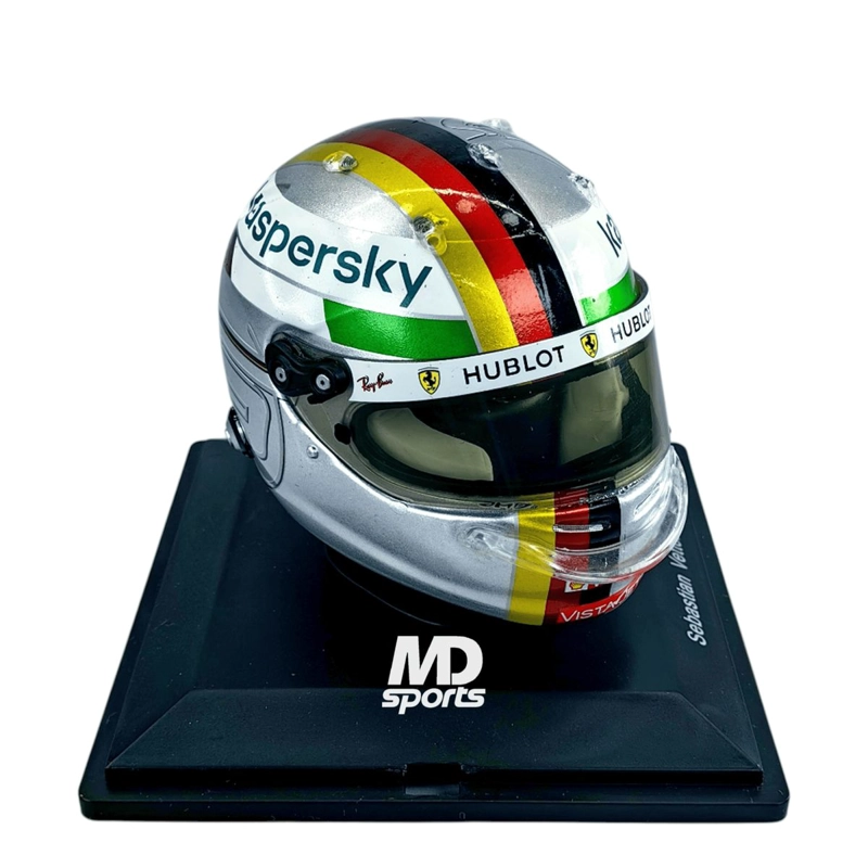 CASCO FORMULA 1 SEBASTIAN VETTEL FERRARI 2020 GP MONZA SPARK 1:5 - 4