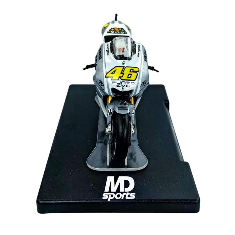 MOTO GP YAMAHA YZR-M1 2009 #46 VALENTINO ROSSI ESCALA 1:18 - 4