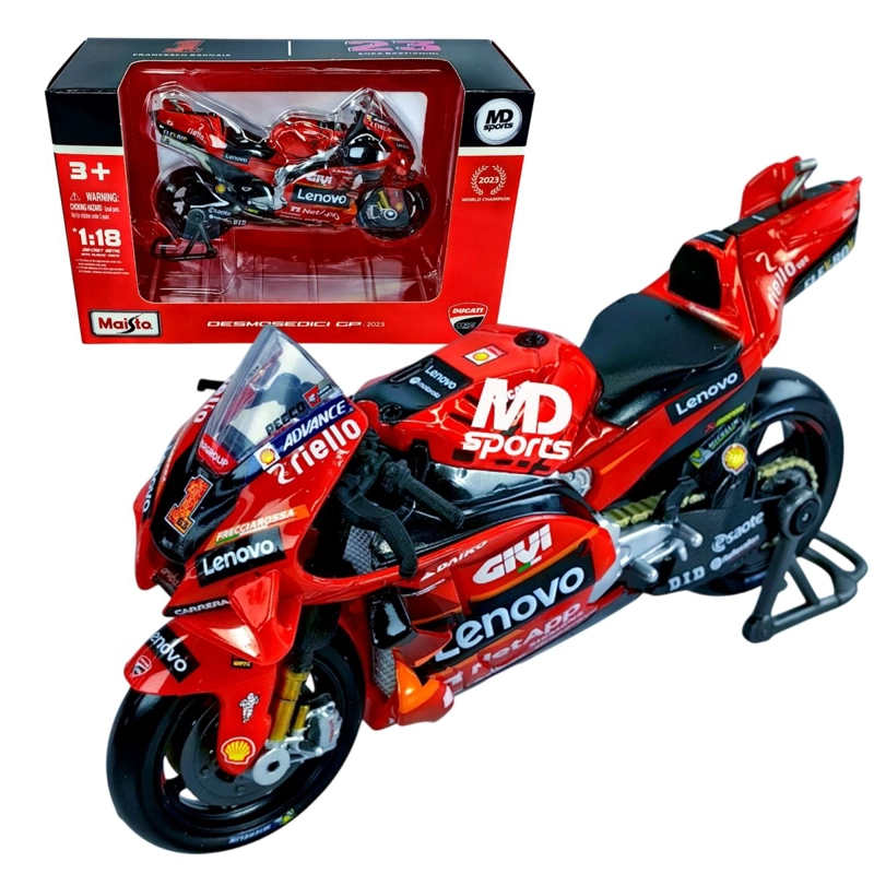 MOTO GP DUCATI 2023 #1 PECCO BAGNAIA MAISTO 1:18 - 1