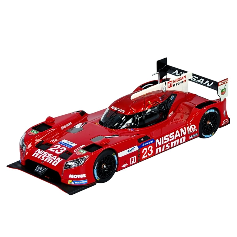 AUTO LEMANS NISSAN GTR LM NISMO 2015 #23 JANN MARDENBOROUGH CAJA ACRILICA EBBRO 1:43 - 1