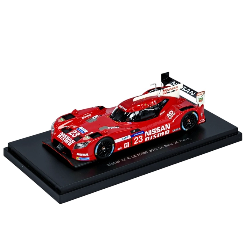 AUTO LEMANS NISSAN GTR LM NISMO 2015 #23 JANN MARDENBOROUGH CAJA ACRILICA EBBRO 1:43 - 2