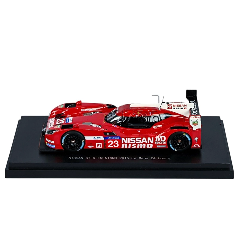 AUTO LEMANS NISSAN GTR LM NISMO 2015 #23 JANN MARDENBOROUGH CAJA ACRILICA EBBRO 1:43 - 3