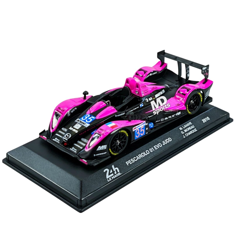 AUTO LEMANS PESCAROLO 01 EVO JUDD LEMANS 2010 #35 CAJA ACRILICA EDICOLA 1:43 - 2