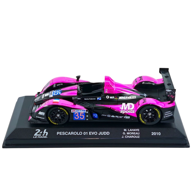 AUTO LEMANS PESCAROLO 01 EVO JUDD LEMANS 2010 #35 CAJA ACRILICA EDICOLA 1:43 - 4