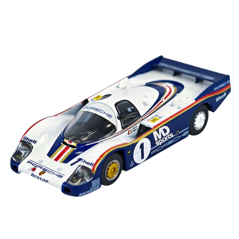 AUTO LEMANS PORSCHE 956 LM 1982 #1 J.ICKX/ D.BELL CAJA ACRILICA EDICOLA 1:43 - 1