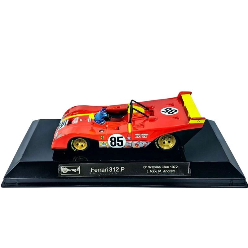 AUTO WEC FERRARI 312P 6H WATKINS GLEN 1972 #85 CAJA ACRILICA 1:43 - 4