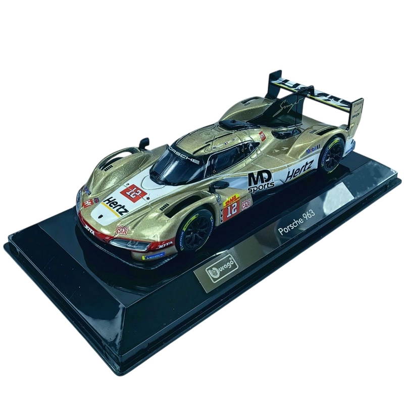 AUTO WEC PORSCHE 963 LEMANS 2024 W.STEVENS CAJA ACRILIC 1:43 - 3
