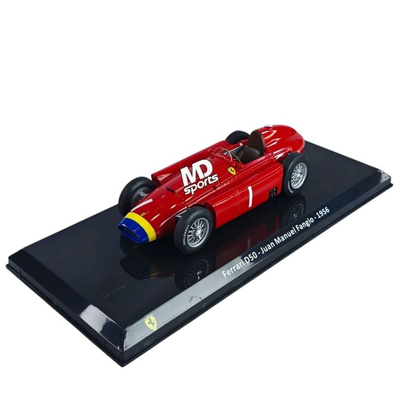 AUTO F1 FERRARI D50 1956 #1 JUAN MANUEL FANGIO CAJA ACRILICA PREMIUM COLLECT 1:24 - 4
