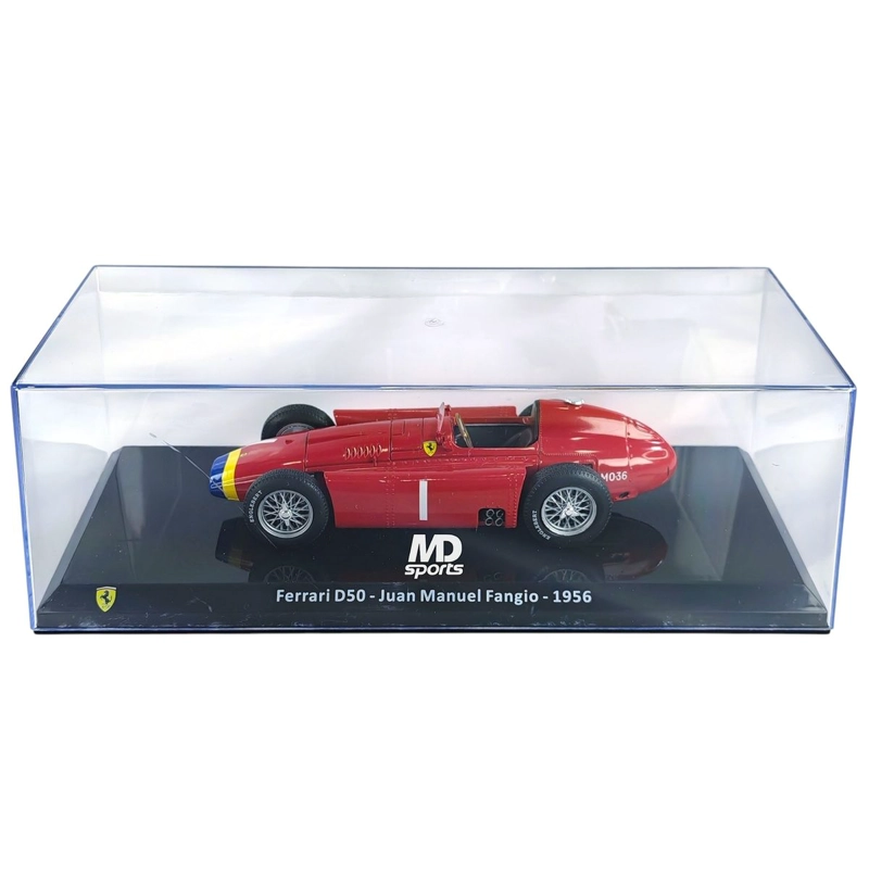 AUTO F1 FERRARI D50 1956 #1 JUAN MANUEL FANGIO CAJA ACRILICA PREMIUM COLLECT 1:24 - 5