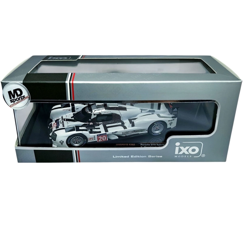 AUTO LEMANS PORSCHE 919 2014 WEC LEMANS #20 BERNHARD/ WEBBER/ HARTLEY IXO MODELS 1:43 - 2
