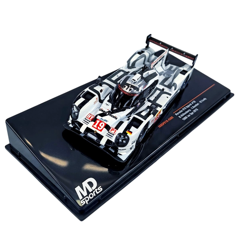 AUTO WEC PORSCHE 919 HYBRID 1000KM SPA 2015 #19 HULKENBERG-BAMBER-TANDY IXO 1:43 - 3
