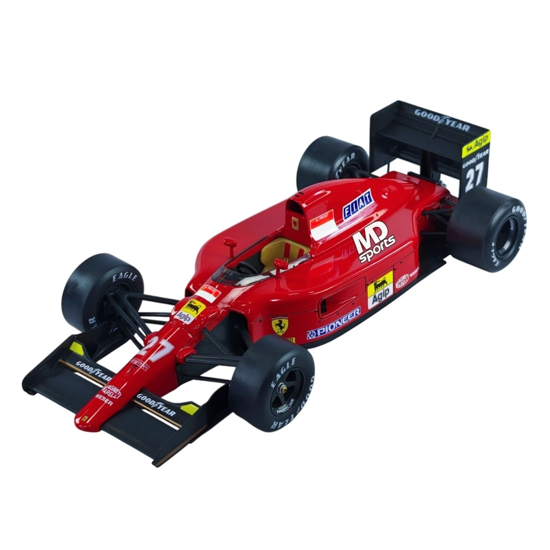 AUTO F1 FERRARI F1-91 1991 #27 ALAIN PROST CAJA ACRILICA PREMIUM COLLECT 1:24 - 1