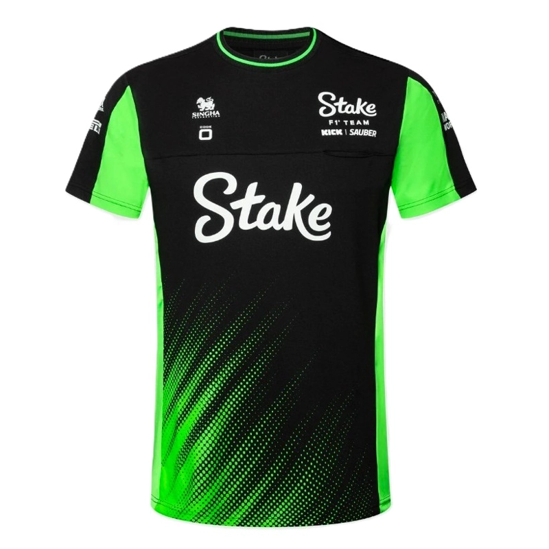 POLERA CODE OFICIAL TEAM STAKE KICK SAUBER 2025 - 1