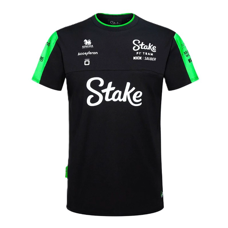 POLERA CODE OFICIAL TEAM STAKE KICK SAUBER 2024 - 1