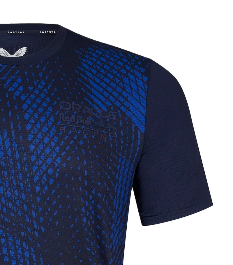 POLERA CASTORE OFICIAL ORACLE REDBULL RACING TEAM RUNNING TEE 2024 - 4
