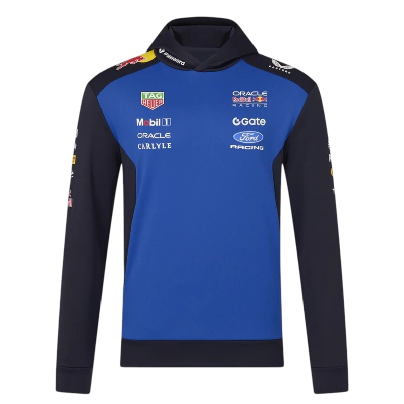 POLERON CASTORE OFICIAL ORACLE REDBULL RACING FORD TEAM 2026 AZUL - 1