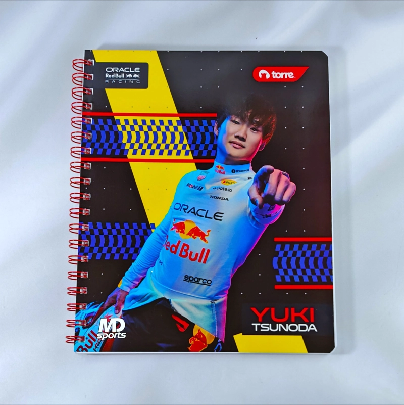 CUADERNO UNIVERSITARIO TORRE REDBULL RACING 100 HOJAS - 1