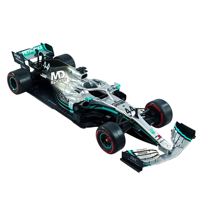 AUTO F1 MERCEDES W10 2019 #44 LEWIS HAMILTON CAJA NORMAL PREMIUM COLLECT 1:24 - 1