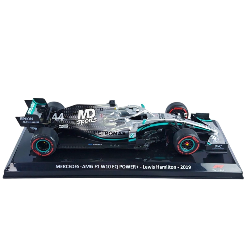 AUTO F1 MERCEDES W10 2019 #44 LEWIS HAMILTON CAJA NORMAL PREMIUM COLLECT 1:24 - 2