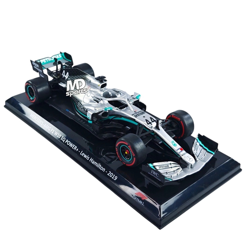 AUTO F1 MERCEDES W10 2019 #44 LEWIS HAMILTON CAJA NORMAL PREMIUM COLLECT 1:24 - 3