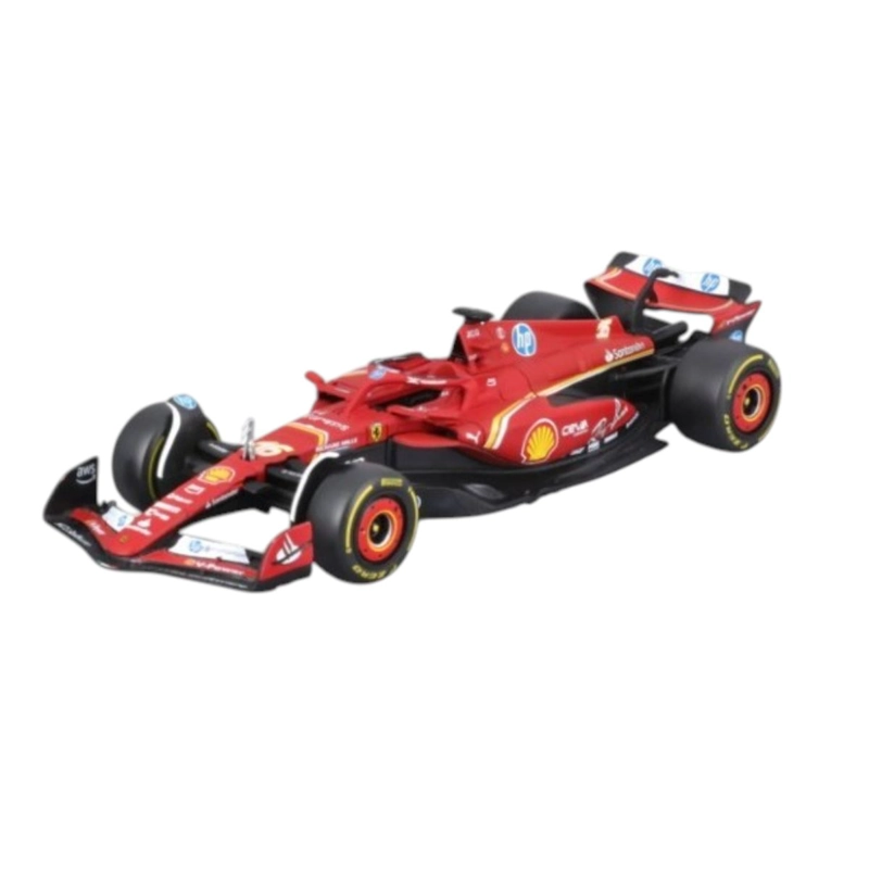 SET PIT-STOP FERRARI SF-24 16 CHARLES LECLERC CAJA NORMAL BURAGO 1:43 - 2