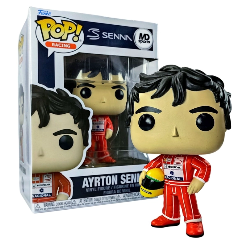 FUNKO POP #11 FORMULA 1 MCLAREN AYRTON SENNA CON CASCO - 1
