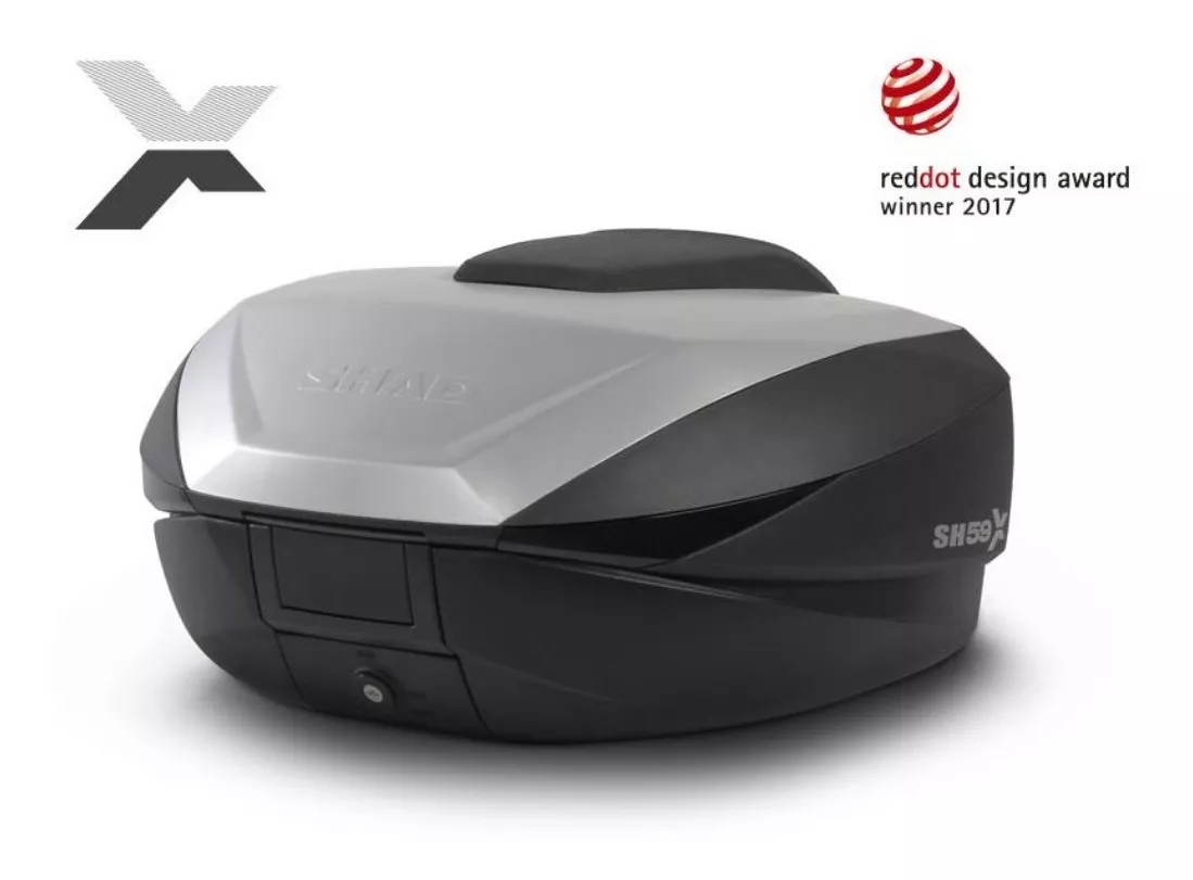 MALETA PARA MOTO SHAD TOP CASE SH-59X EXPANDIBLE - 1