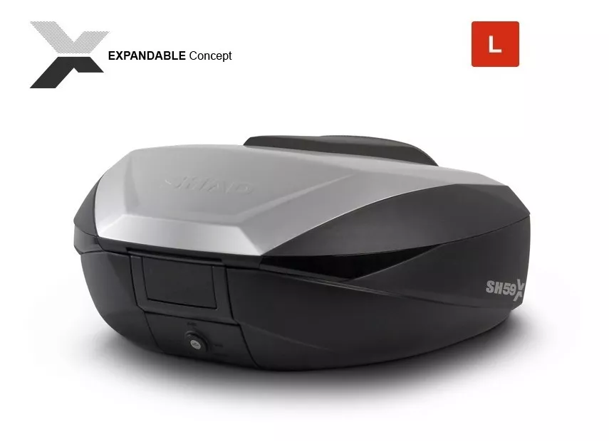 MALETA PARA MOTO SHAD TOP CASE SH-59X EXPANDIBLE - 2