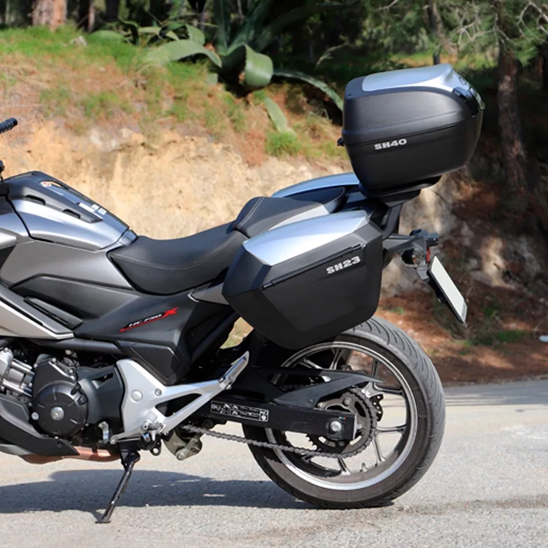 MALETA PARA MOTO SHAD MALETA TOP CASE SH40 ALU LOOK - 4