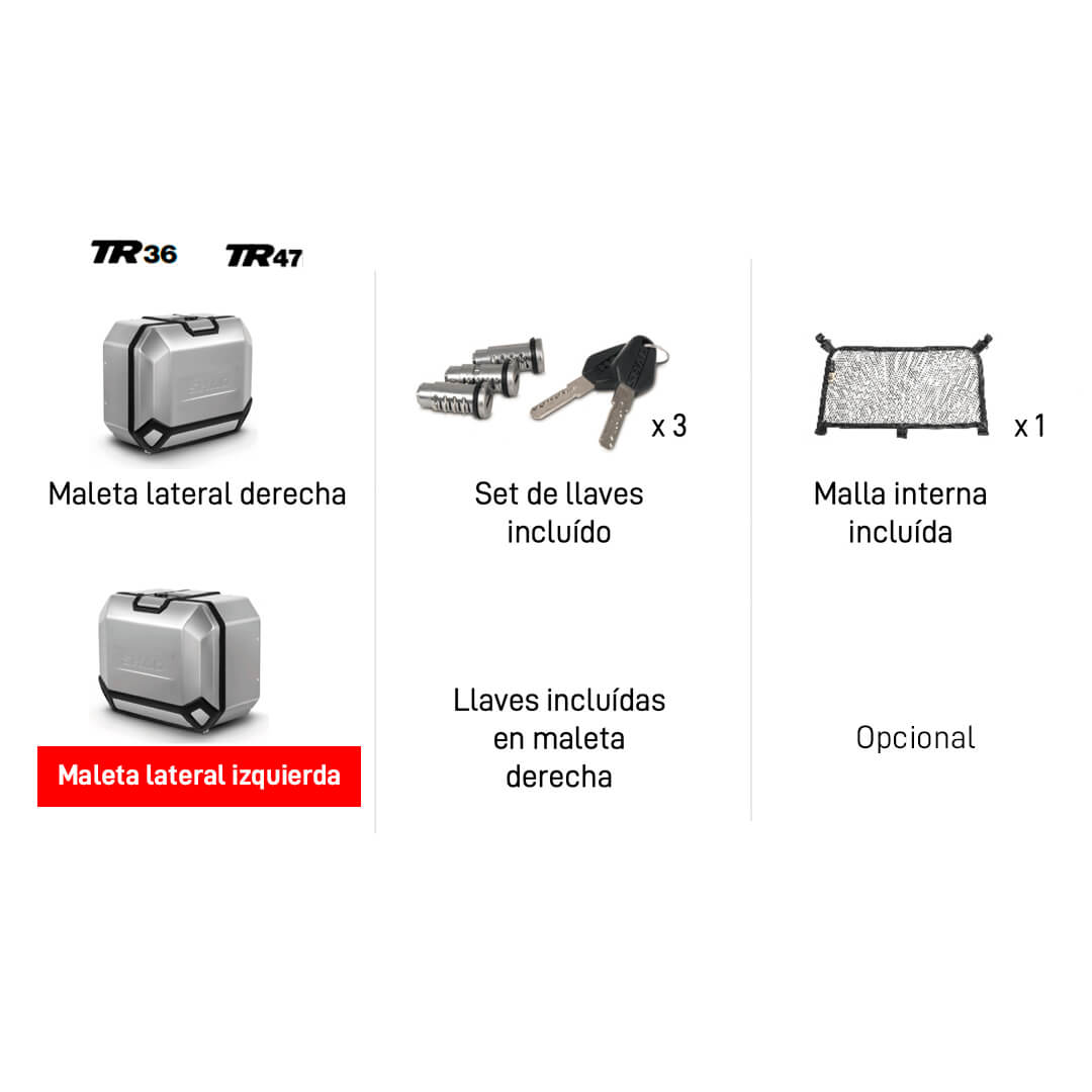 MALETA LATERAL SHAD TERRA TR47 IZQUIERDO - 6
