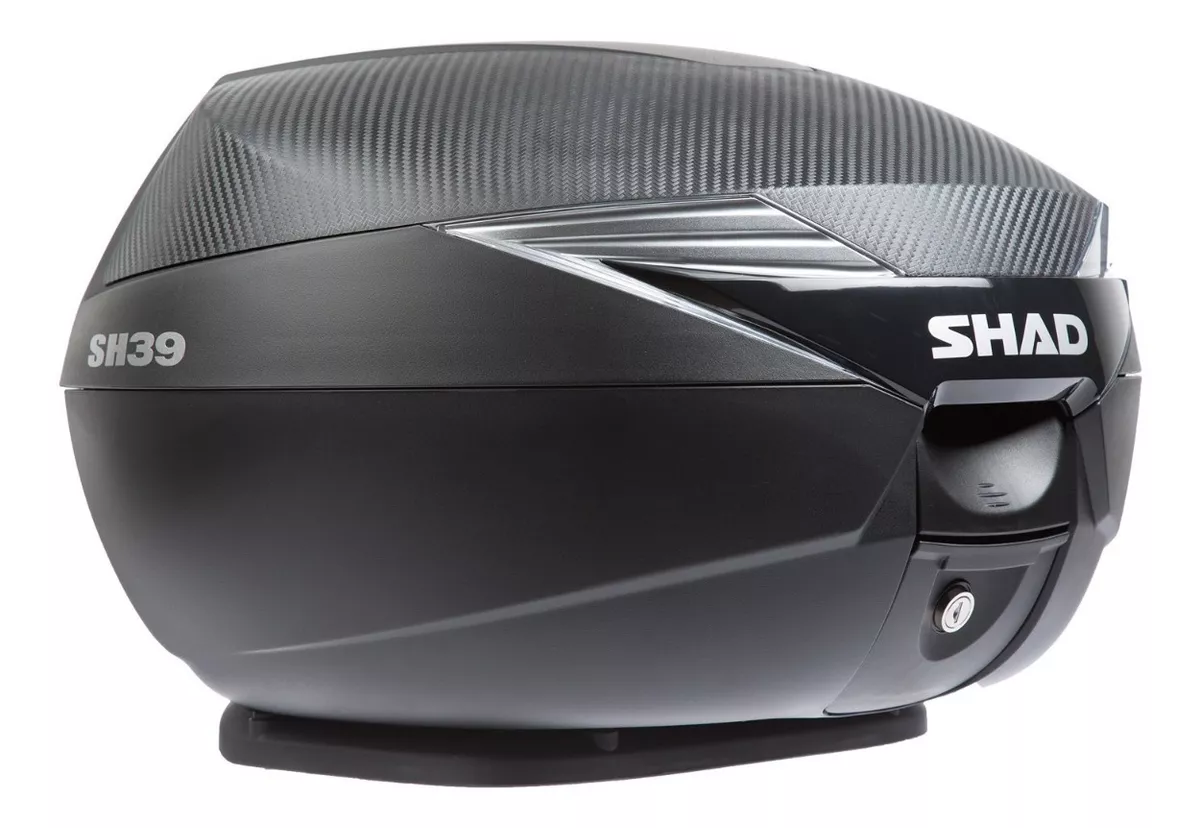 MALETA PARA MOTO SHAD TOPCASE SH39-C CARBONO - 1