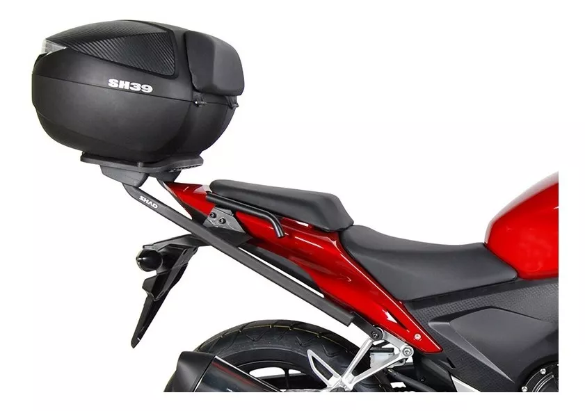 MALETA PARA MOTO SHAD TOPCASE SH39-C CARBONO - 4