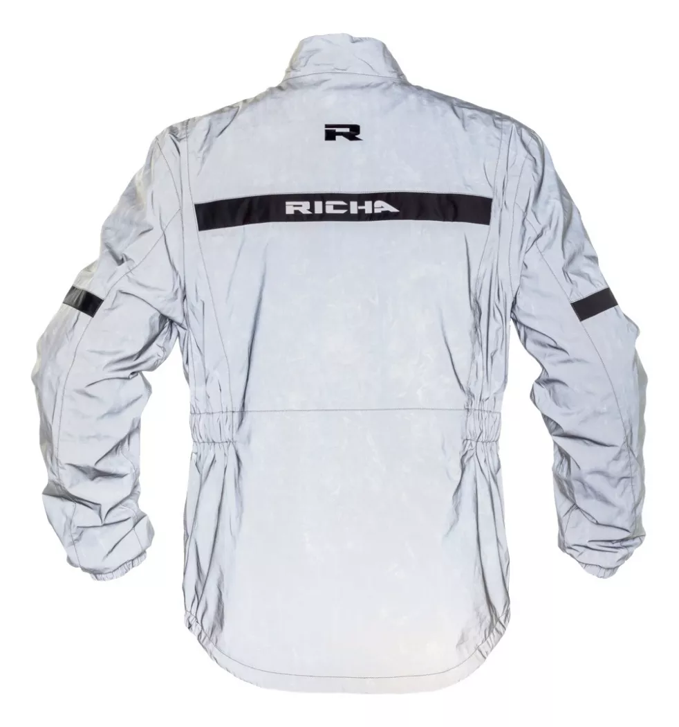 CHAQUETA PARA MOTO RICHA RAIN FLARE REFLECTANTE - 2