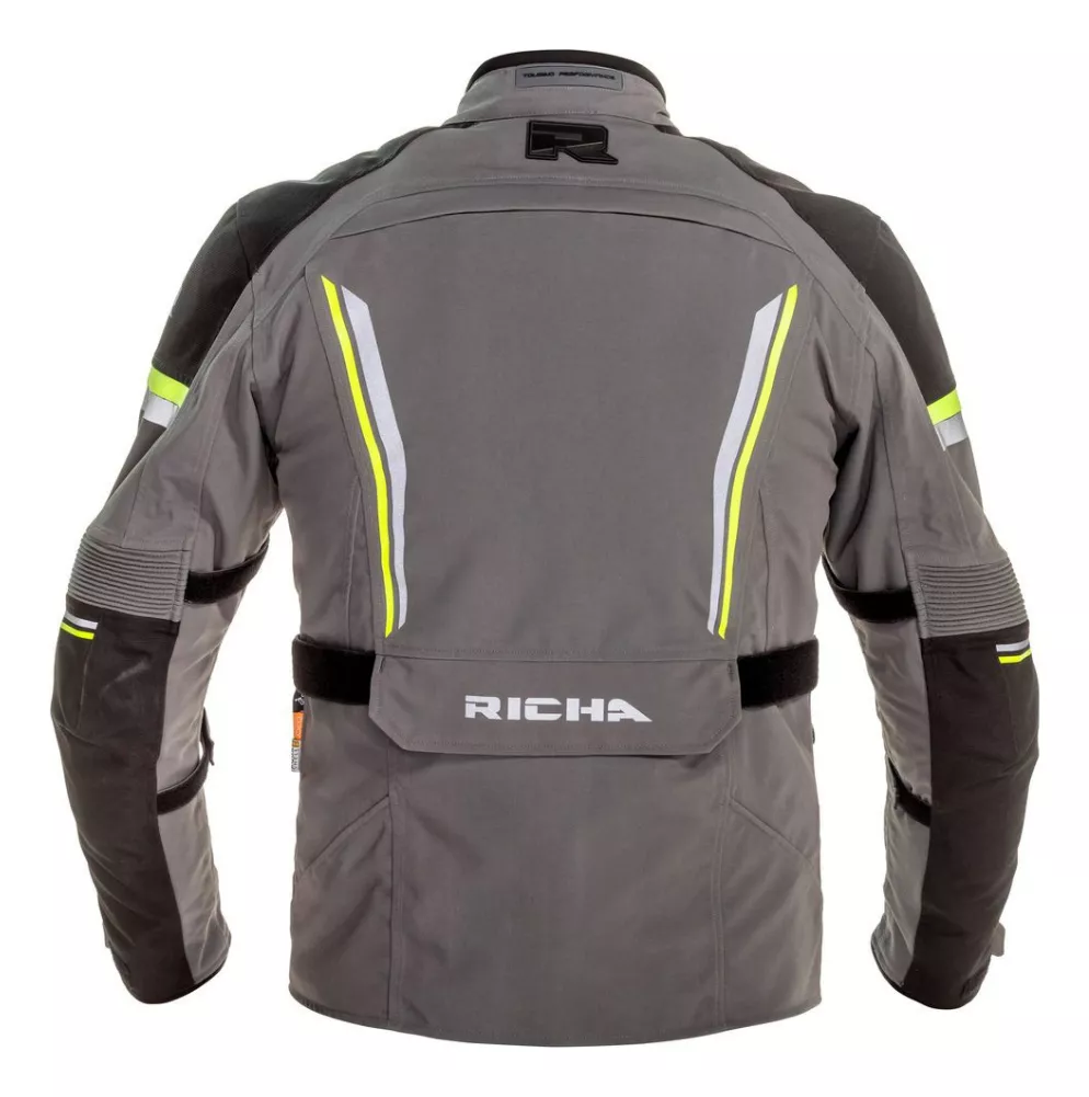 CHAQUETA PARA MOTO RICHA INFINITY 2 PRO GREEN - 2