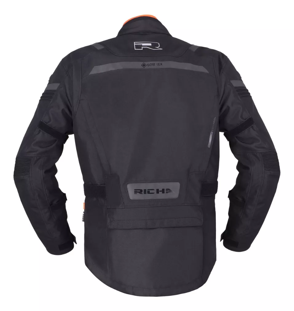 CHAQUETA PARA MOTO RICHA BRUTUS GORE-TEX BLACK - 2