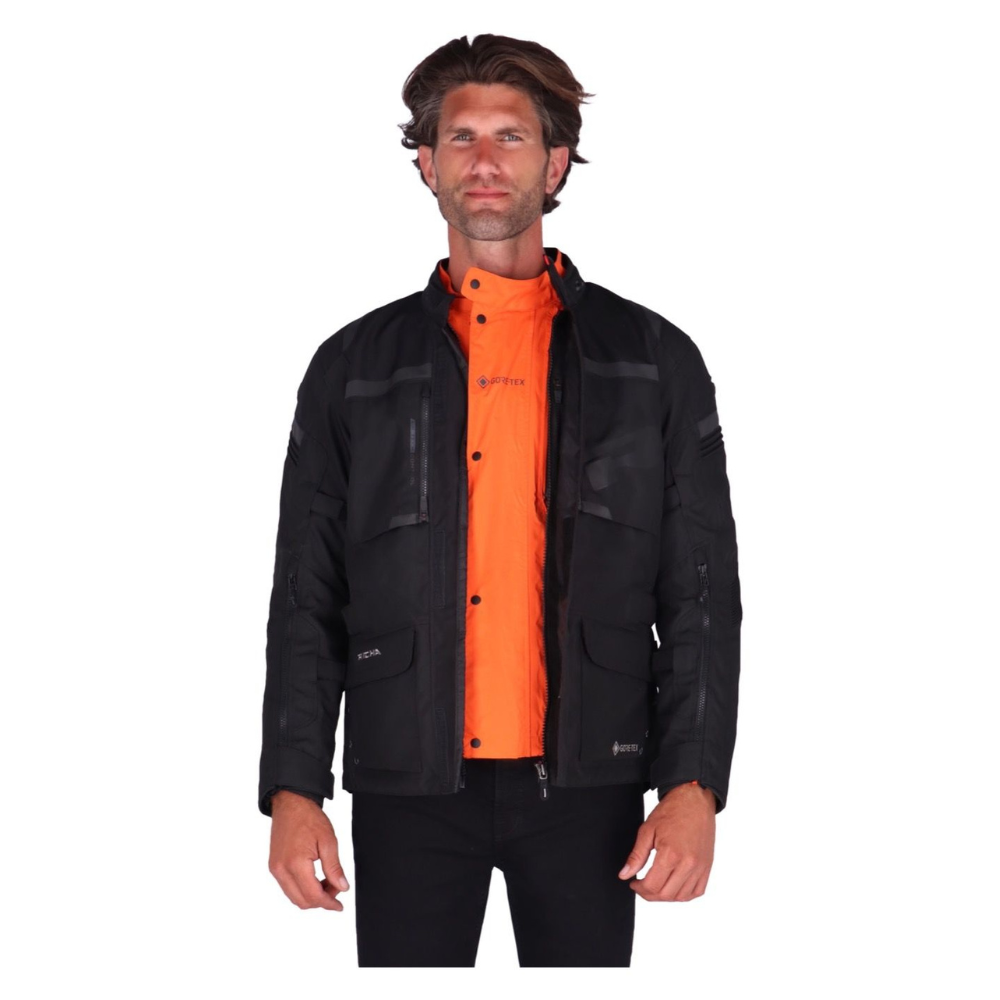 CHAQUETA PARA MOTO RICHA BRUTUS GORE-TEX BLACK - 7