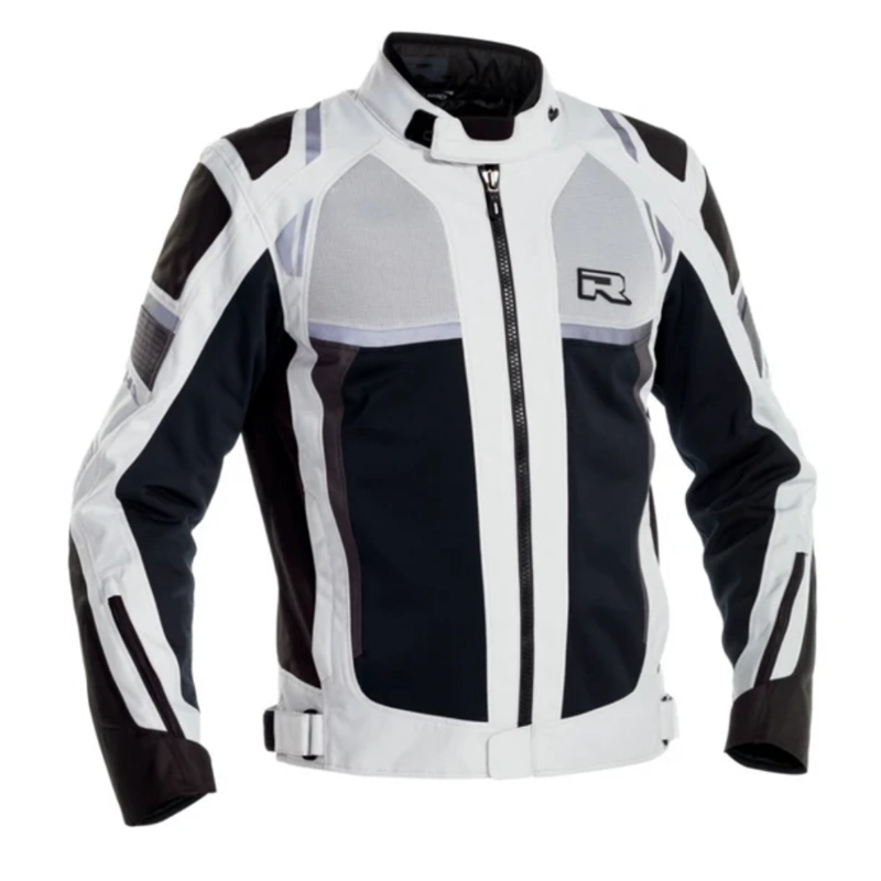 CHAQUETA DE MOTO RICHA AIRSTORM IMPERMEABLE GRIS - 1