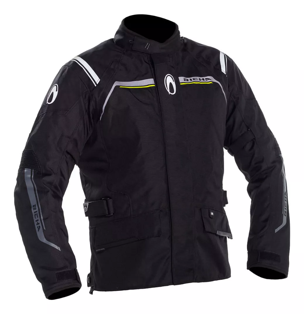 CHAQUETA PARA MOTO RICHA STORM 2 BLACK - 1