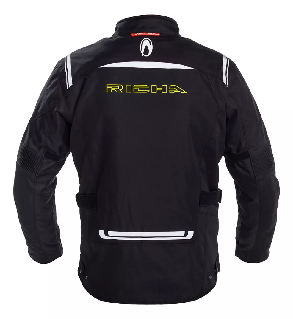 CHAQUETA PARA MOTO RICHA STORM 2 BLACK - 2