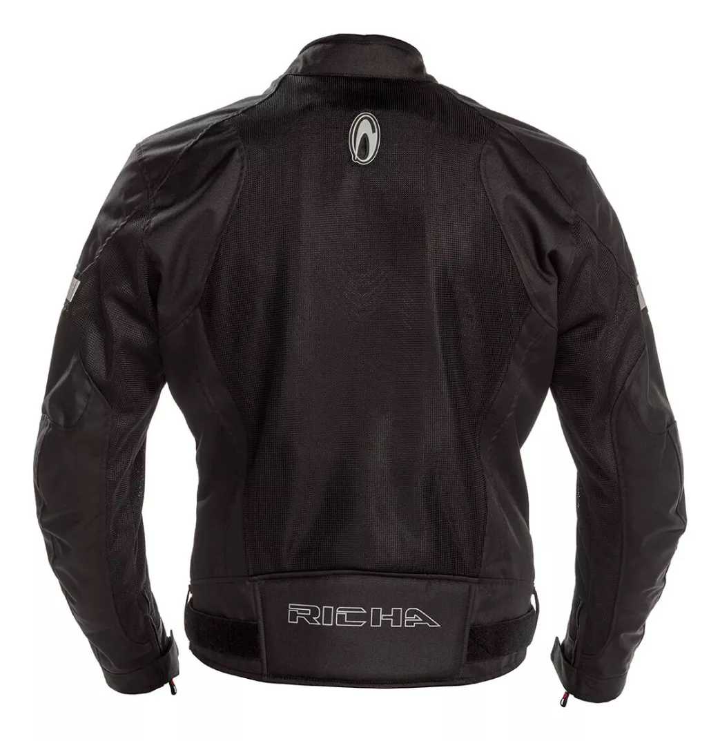CHAQUETA PARA MOTO RICHA COOL SUMMER MEN BLACK - 2