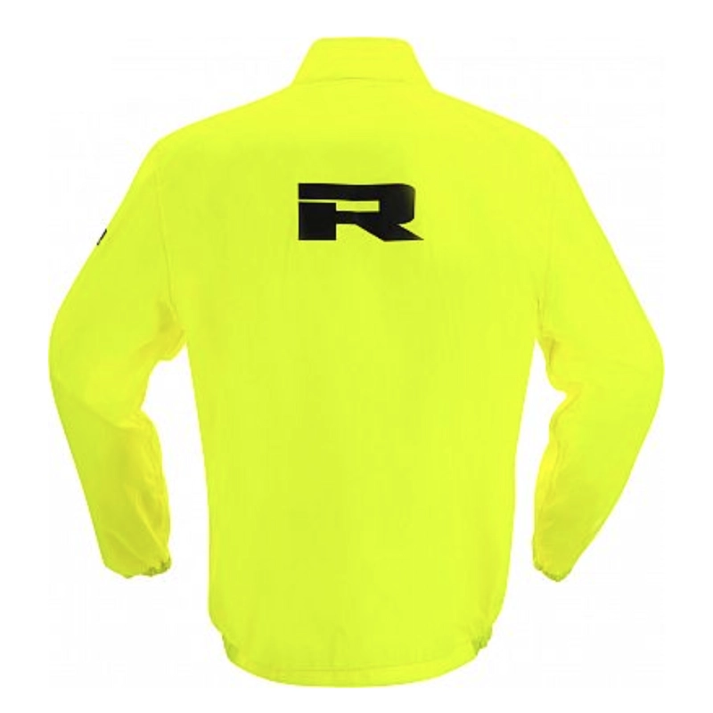 CHAQUETA PARA MOTO RICHA AQUAGUARD BLACK/FLUOR YELLOW - 2